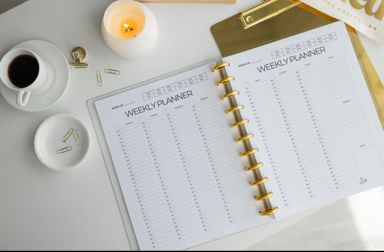 Reign Undated 12 month productivity planner