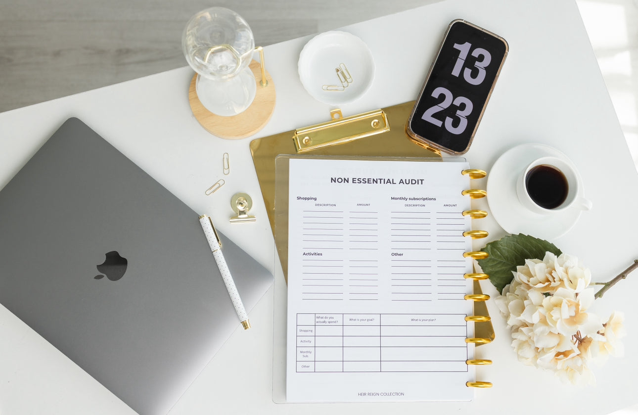 12 month Financial Planner bundle