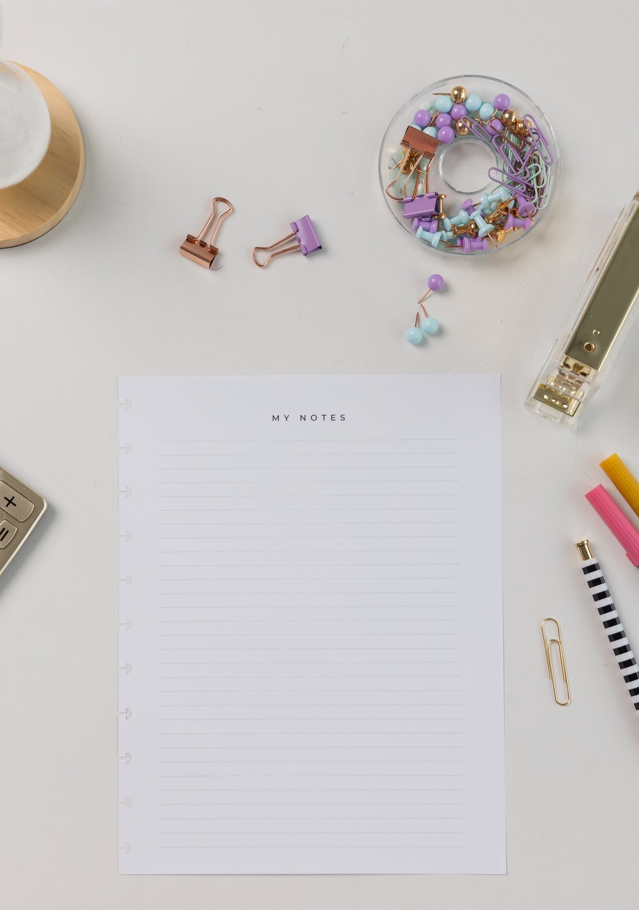 Planner Refill Paper – Lined, Dotted & Graph Sheets | Custom Disc-Bound Inserts