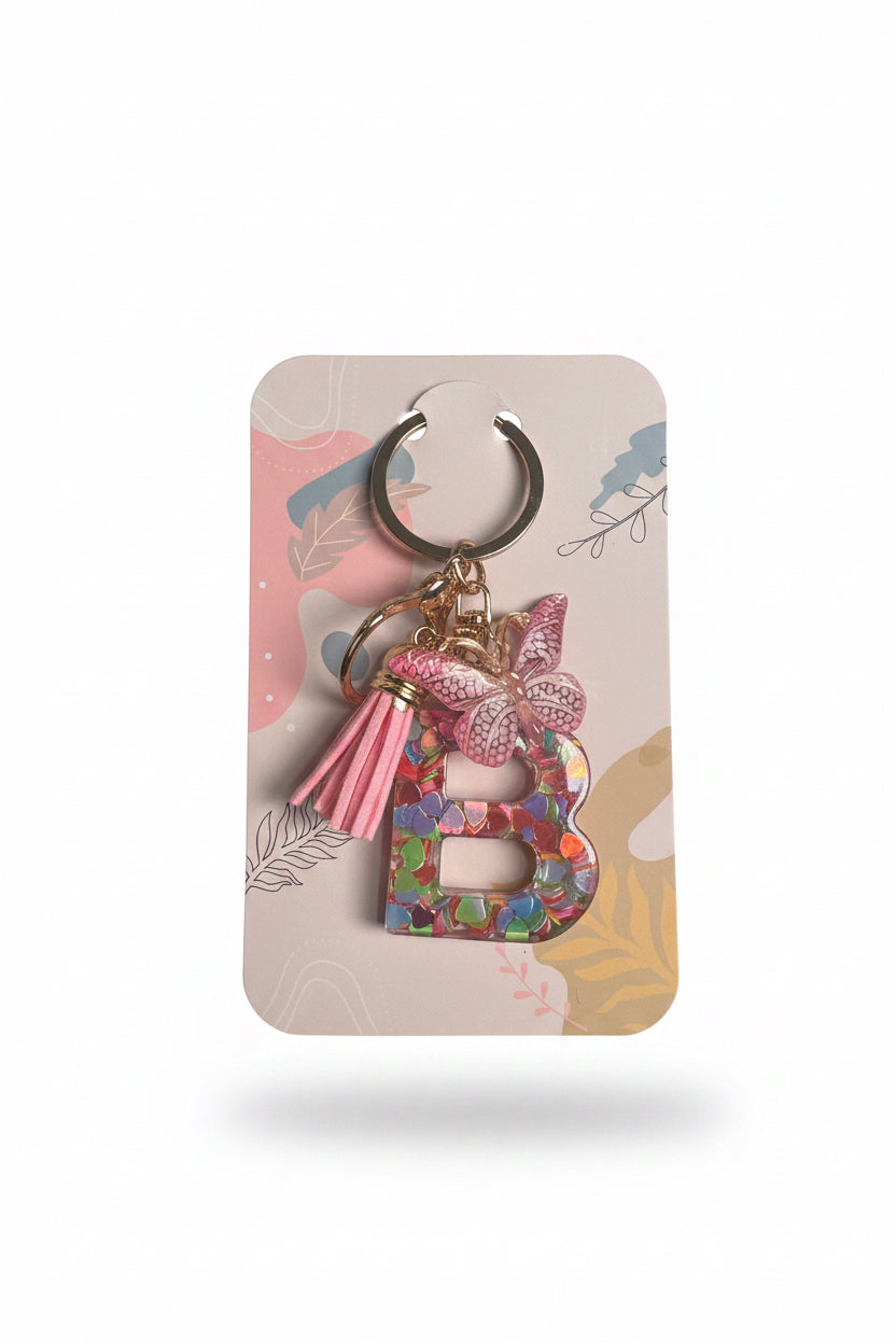 Tote Charm Letter Monogram