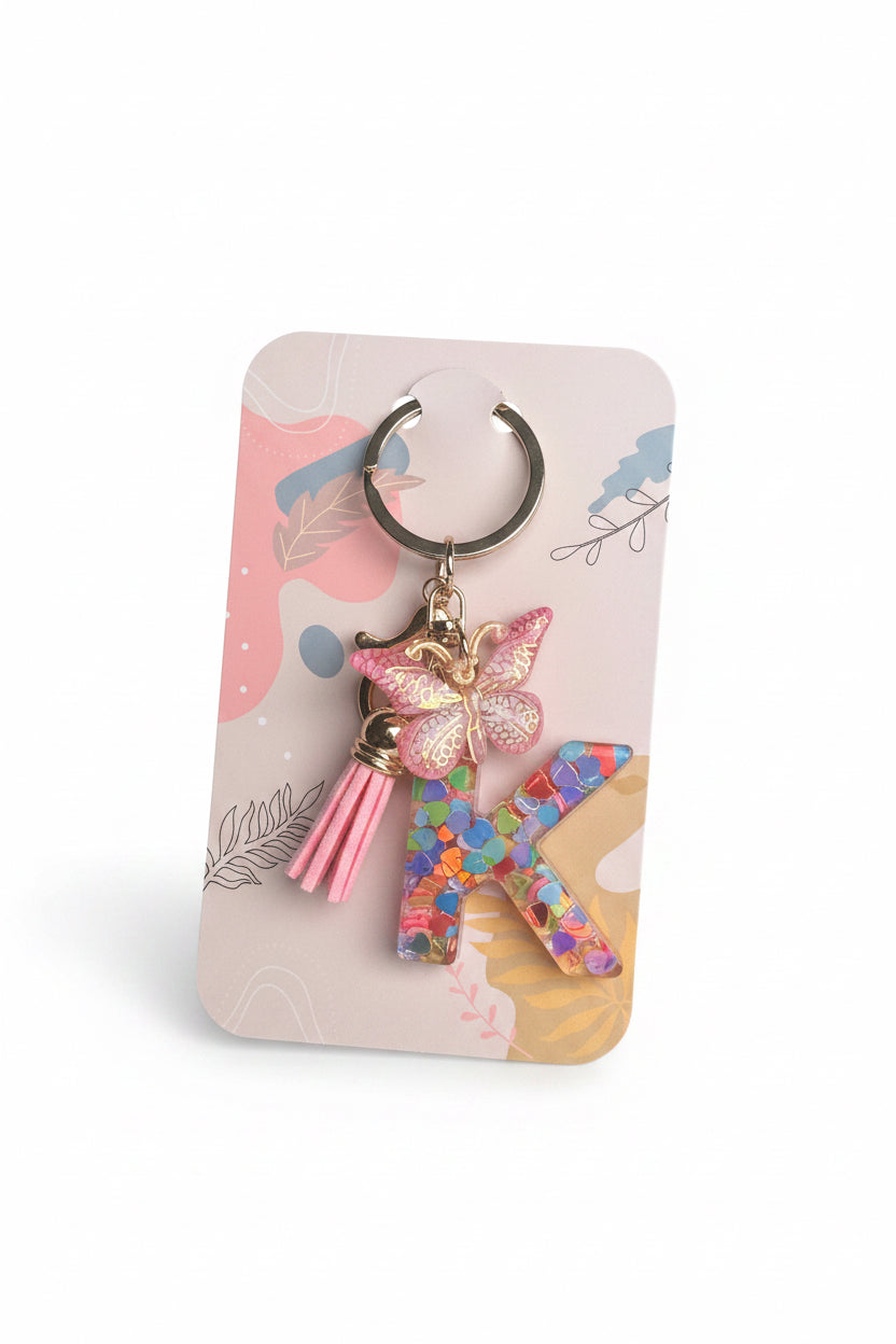 Tote Charm Letter Monogram