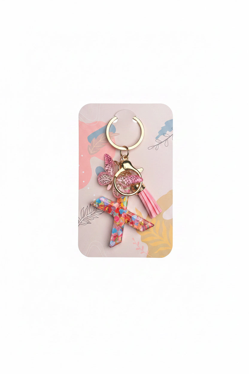 Tote Charm Letter Monogram