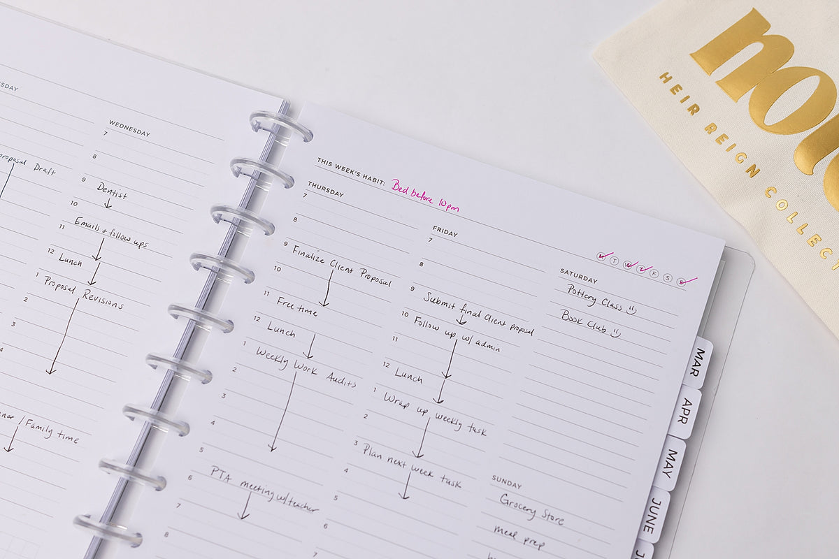 Verona 12 Month Undated planner