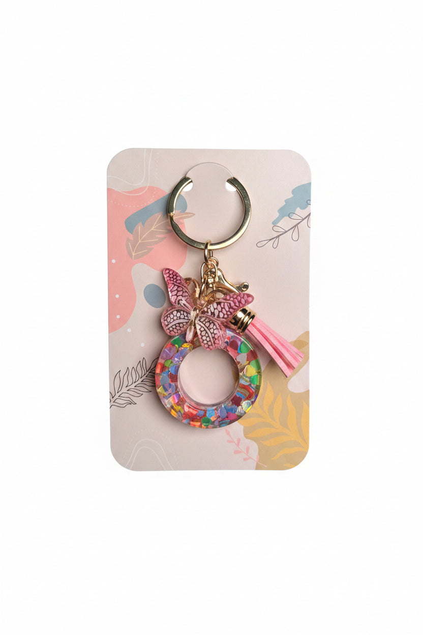 Tote Charm Letter Monogram