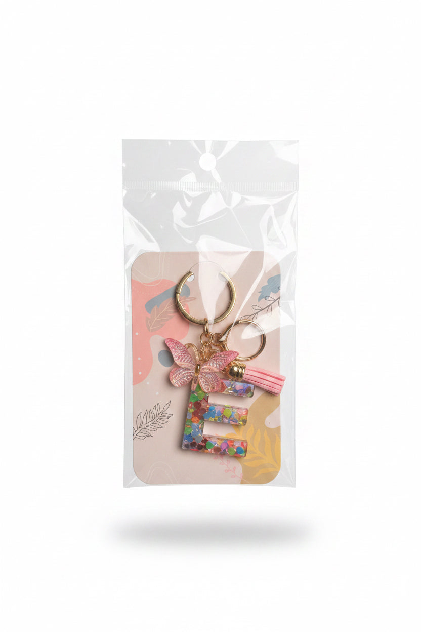 Tote Charm Letter Monogram