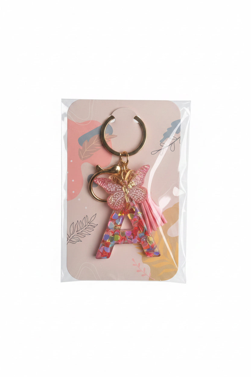 Tote Charm Letter Monogram