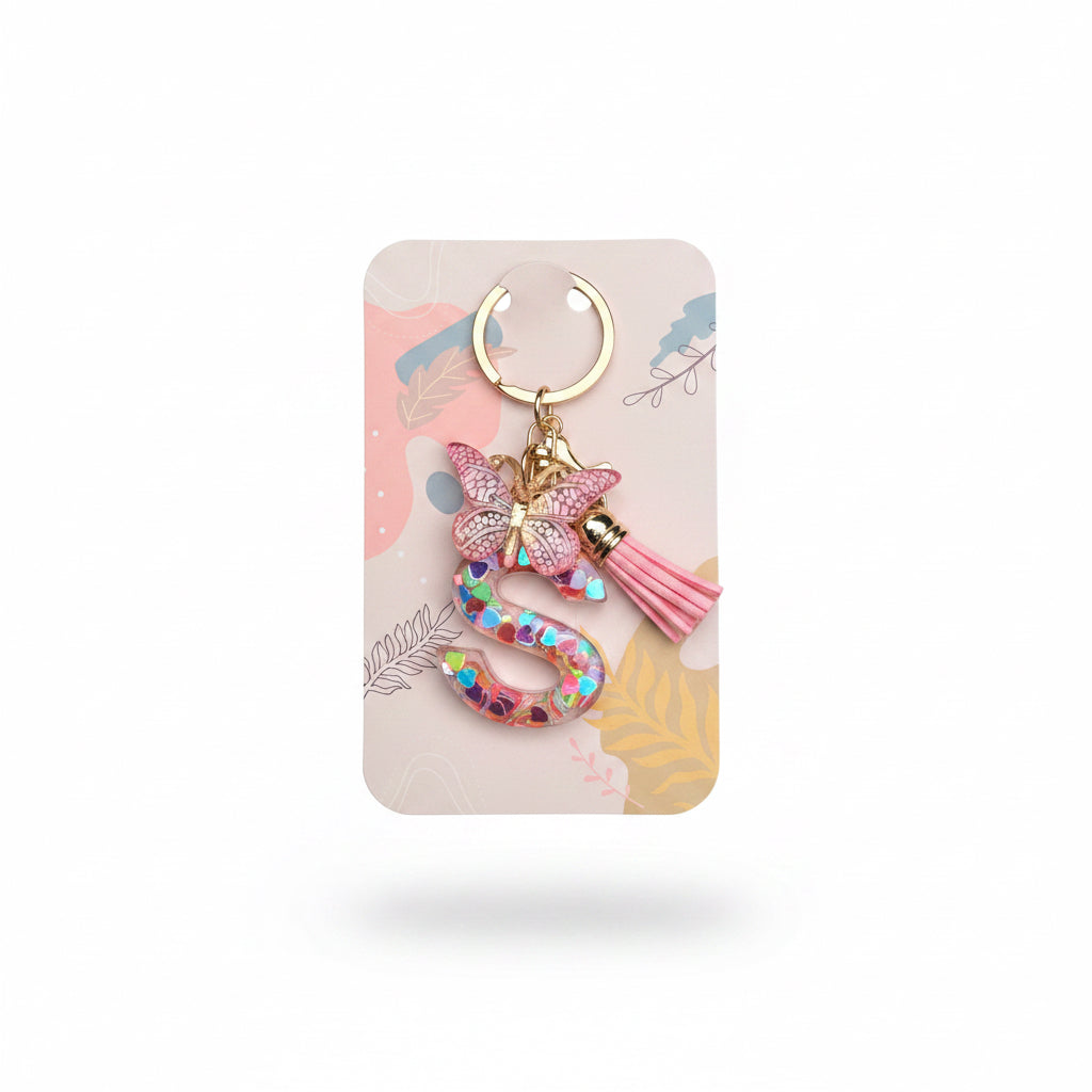 Tote Charm Letter Monogram