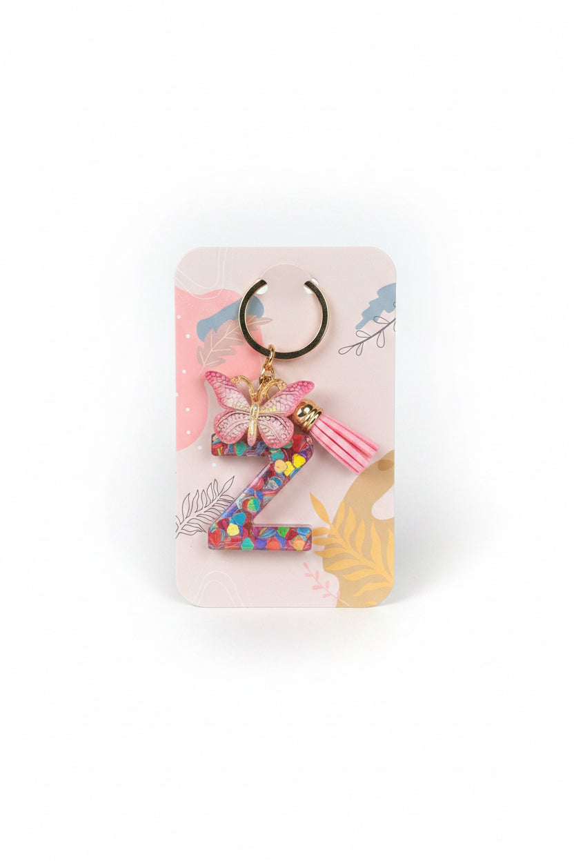 Tote Charm Letter Monogram