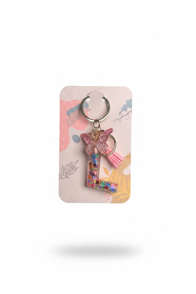 Tote Charm Letter Monogram