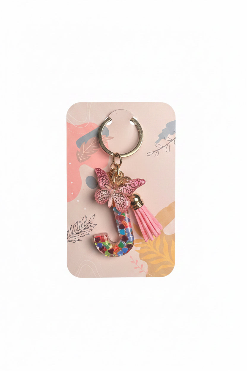 Tote Charm Letter Monogram