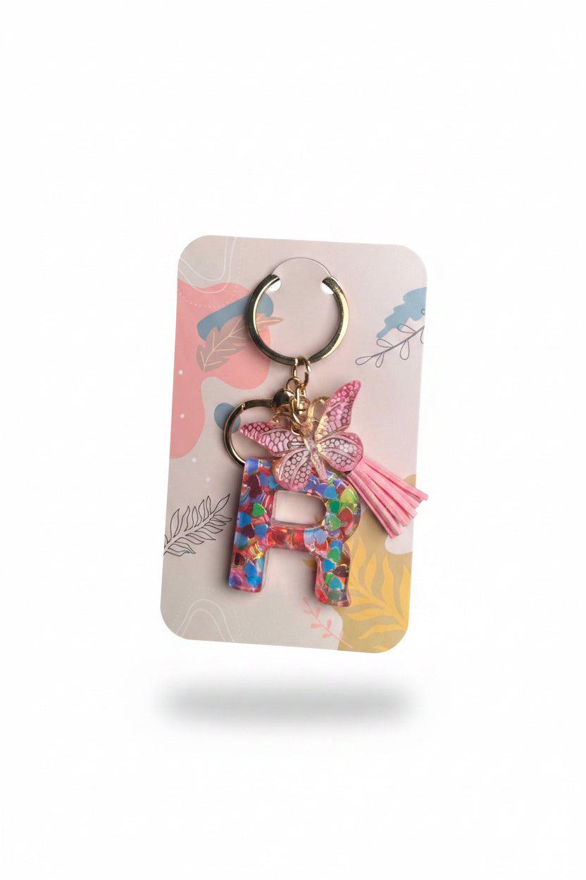 Tote Charm Letter Monogram