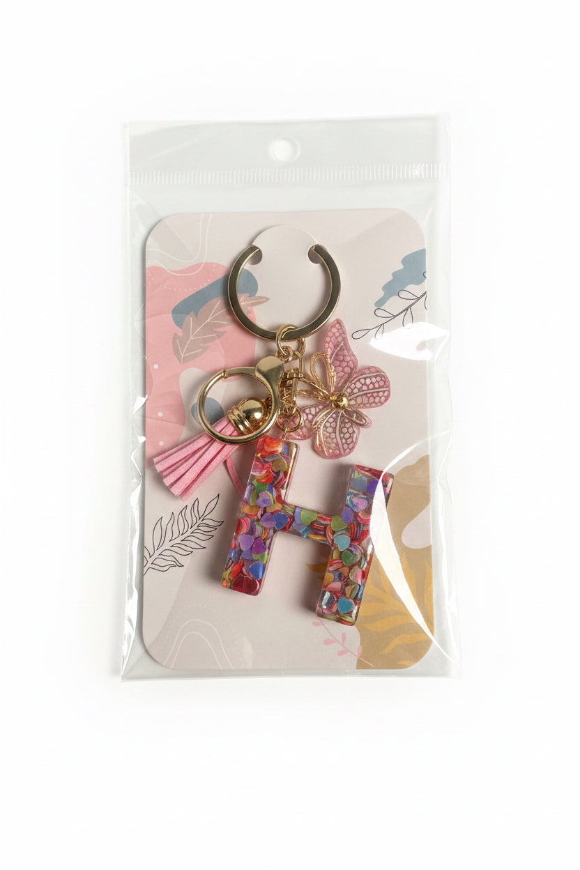 Tote Charm Letter Monogram