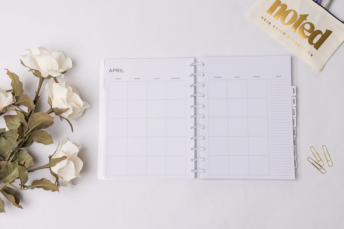 Paris 12 Month Undated planner