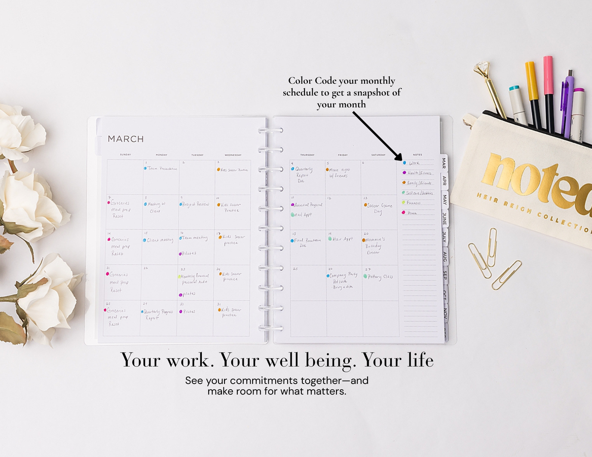 Vienna 12 Month Undated planner