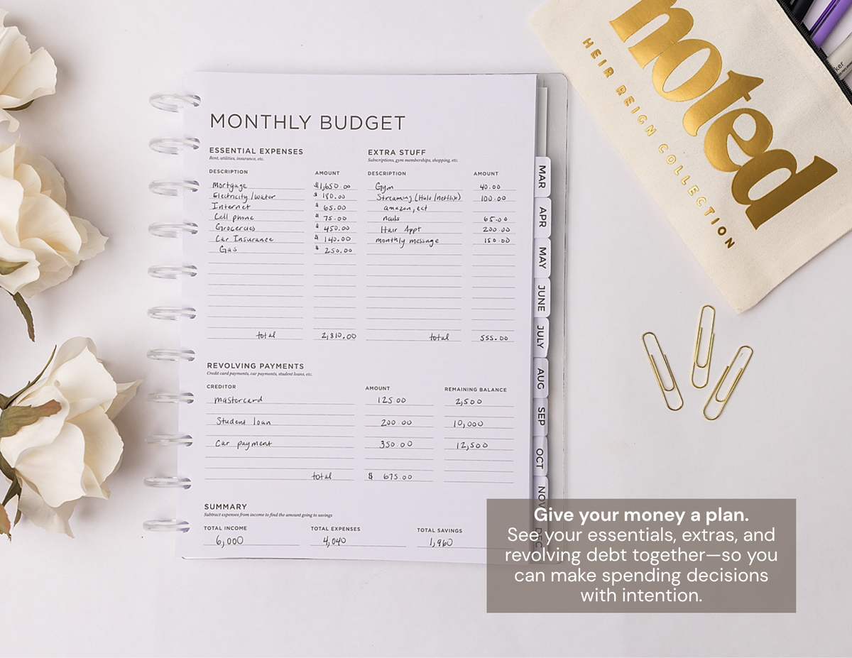 Vienna 12 Month Undated planner