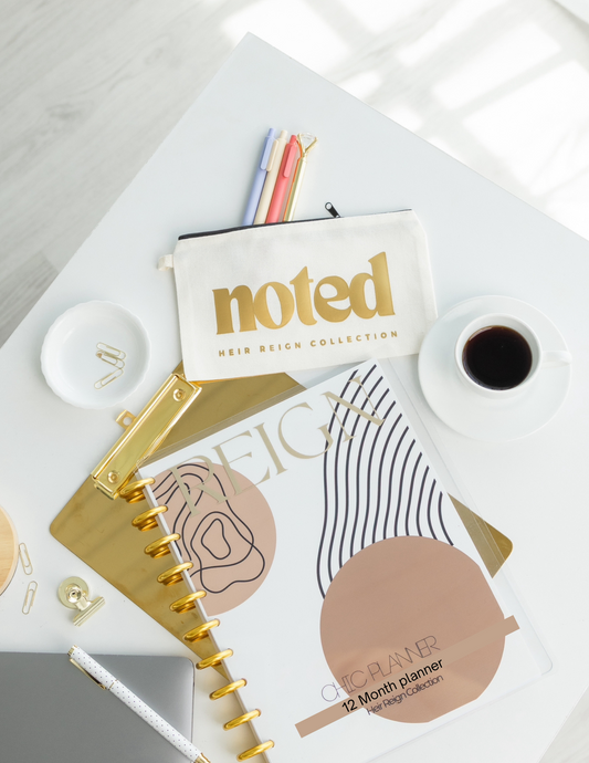 Reign Undated 12 month productivity planner